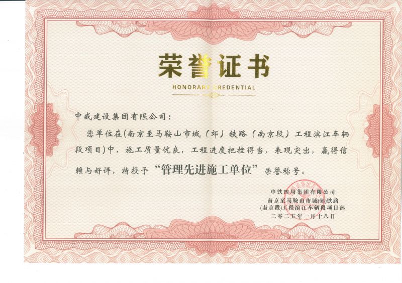 项目荣誉