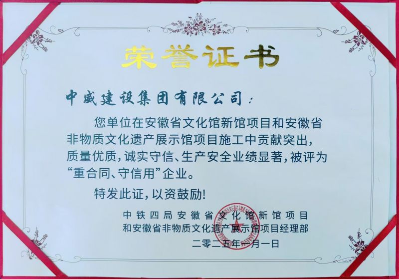 项目荣誉